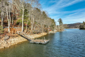 Lakeside Cashiers Cabin with Private Boat Dock!